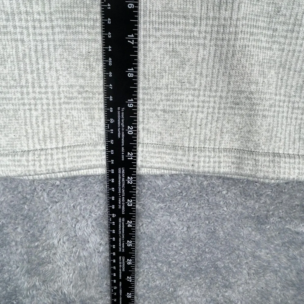 J. Crew Women's Size Small Gray Plaid Cowl Neck‎ Long Sleeve Sweater Top
